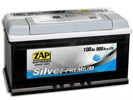 Akumulator 12V-100Ah 850A P+ Silver Premium Zap (352/175/190)