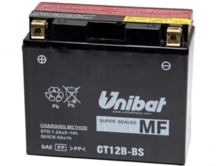 Akumulator 12V 11.2 Ah L+ Unibat (Ctz14S-Bs)