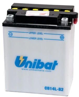 Akumulator 12V 12Ah Unibat Cbtx14-Bs  L+