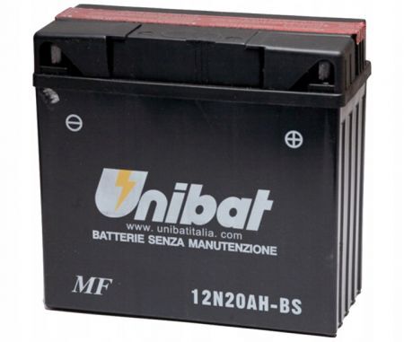 Akumulator 12V 20Ah P+ Unibat (12N20Ah-Bs)