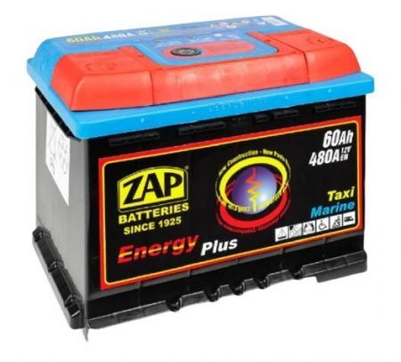 Akumulator 12V 60Ah 480A Energy Zap