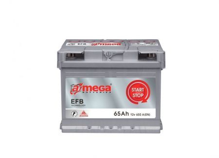 Akumulator 12V-65Ah 650 A P+ Start&Stop Efb A Mega (243/175/190)
