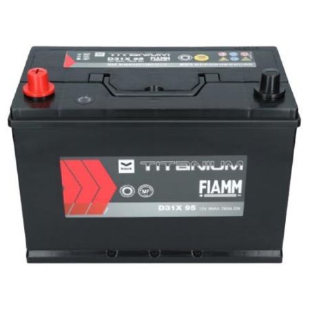Akumulator 12V 95Ah 760A Japan L+ Fiamm Black D31X 95