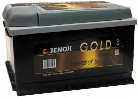 Akumulator 12V 95Ah 830A P+ Jenox Gold (352/175/190)