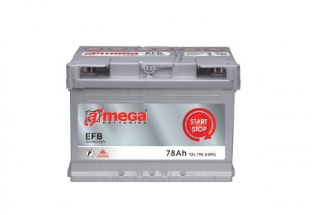 Akumulator 12V-78Ah 790 A P+ Start&Stop Efb A Mega (275/175/190)
