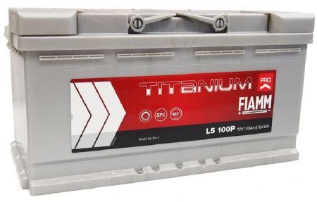 Akumulator 12V-100Ah 870A P+ Fiamm Pro L5 100P