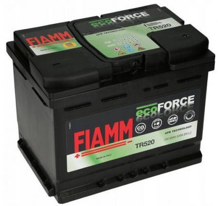 Akumulator 12V 60Ah Ecoforce Afb Start/Stop 520 A P+ Fiamm