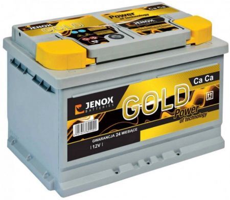 Akumulator 12V-46Ah 440A P+ Jenox Gold (Niski)