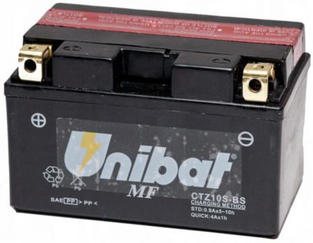 Akumulator 12V-8,6Ah L+ Ctz10S-Bs Unibat